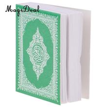 1/6 Scale Mini Holy Bible Book Model Dollhouse Miniatures Decoration for Study Room Green Cover 2024 - buy cheap