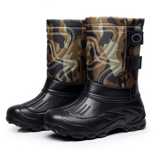 Eu 41-46 Men Winter Ultralight Waterproof Snow Boots Outdoor Camping Fishing Climbing Hunting Thick Sole Non-slip Cotton Shoes 2024 - buy cheap