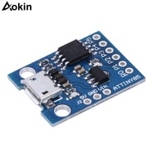 Blue Black TINY85 Digispark Kickstarter Micro Development Board ATTINY85 module for Arduino IIC I2C USB 5V Mini Micro ATTINY85 2024 - buy cheap