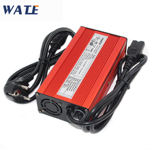 Carregador de bateria de lítio de 63v 2a, carregador de bateria automotiva de 55.5v li-ion lipo 2024 - compre barato