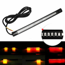 12V Universal Motorcycle Car Led Tail Light Flexible 48 LED SMD Strip Turn Signal Light Brake Stop Lamp 2024 - buy cheap