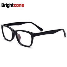 Armações de óculos de marca europeu clássico, armação de óculos para miopia masculina, quadrado, armações de óculos de prescrição 2024 - compre barato