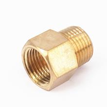 1/2" NPT Male x 1/2" NPT Female Brass Pipe Fitting Connector Adapter For Pressure Gauge Air Gas Fuel Water Pressure 229 PSI 2024 - buy cheap