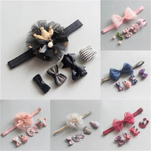 Headband Hair Bow Band Baby Girl Kids Toddler Lace Flower Accessories Girls Headwear 2024 - buy cheap