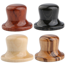 Dopro 2pcs/4pcs Wood Knobs Bell Knobs Wood Control Knobs Guitar Bass Top Hat Knobs Various Zebra/Maple/Bubinga/Compressed Wood 2024 - buy cheap