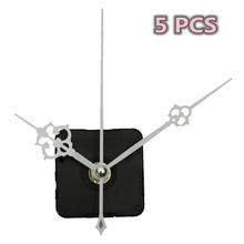 5 PCS High Quality Durable White Silent Clock Quartz Movement Mechanism White DIY Replacement Part Repair Kit Tool Set 2024 - buy cheap