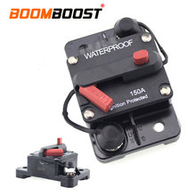 1pcs Car Auto Accessory  Circuit Breaker Reset Fuse Inverter Car audio Automatic fuse holder with switch Waterproof Solar System 2024 - buy cheap