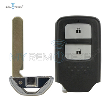 Remtekey 2 button smart key shell case with emergency key For Honda Accord CRV 2024 - buy cheap