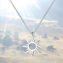 Fashion  Plated Necklace Retro Charm Sun Goddess Female Pendant Christmas Valentine's Day Birthday Accessories Gift 2024 - buy cheap