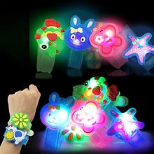 Creative Chrismas Gift Children Adult Luminescent Bracelet LED Luminous Flash Wrist Band Light-emitting Kids Christmas Gifts 2024 - buy cheap