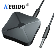 Kebidu-transmissor e receptor sem fio 2 em 1, bluetooth 3.5, conector de 4.2mm, para tv, carros e alto-falantes domésticos 2024 - compre barato