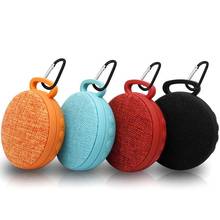 Wireless Bluetooth Speaker Circular Fabric Portable Hook Subwoofer Boom Box Handfree Call Music Stereo Audio Speakers 2024 - buy cheap