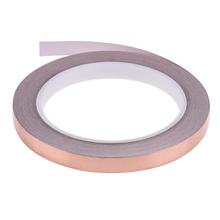 10mm 20M Single Conductive COPPER FOIL Tape Conductive Adhesive High Temperature Tape EMI Shielding Copper Foil Tape 2024 - buy cheap