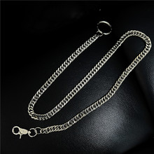 Fashion Men Jewelry Jean Wallet Chain 3 Layer Waist Punk Hook Silver Trousers Pant Belt Chain Jewelry Keychain Pant Chain DR214 2024 - buy cheap