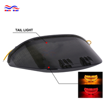 Conjunto de luz trasera negra para motocicleta, para HONDA CBR, CBR600RR, 600RR, 600 RR, CBR1000RR, 1000RR, 1000 RR, 03, 04, 05, 06, 07 2024 - compra barato