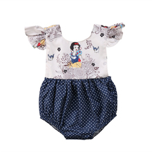 2019 Brand New Newborn Infant Kids Baby Girl Cartoon Pattern Romper Sleeveless Cotton Jumpsuit Playsuit Summer Clothes 0-24M 2024 - buy cheap