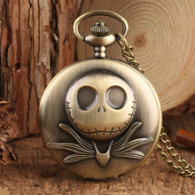 Bronze  Pocket Watch for Kids Vintage Pendant Clock Necklace Chain Exquisite Necklace Watch Gift 2024 - buy cheap