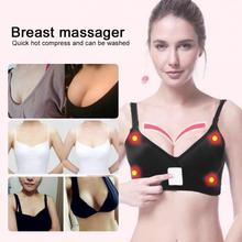 Electric Breast Massager Enhancer Chest Frequency Vibration Massager Bra Booster Growth Stimulator Breast Enlargement Machine 2024 - buy cheap