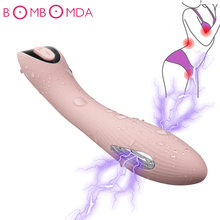 Sex Electro Shock Pulse Dildo Vibrator Sex Products 12 Speed Clitoris Stimulator G-spot Anal Vibrator Adults Sex Toys for Women 2024 - buy cheap