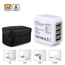 Musulmán PortableTravel adaptador de cargador con USB de enchufe Universal para todos hembra teléfono viaje 404 2024 - compra barato