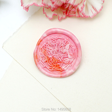 Flower Wax Seal Stamp,Flora Gift Sealing Wax Seal/gift Wax Stamp, invitation seal,stamp decoration ,envelops stamp 2024 - buy cheap