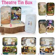Box Theater Doll House DIY Miniature Wooden 3D Puzzle Mini Assembled Furniture Decor Toy For Children Creative Birthday Gift 2024 - buy cheap