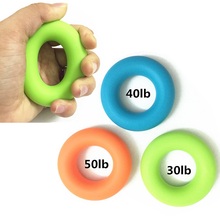 Кольцо для силовой тренировки мышц, резиновый тренажер-кольцо, гимнастический эспандер, пальцевое кольцо для фитнеса 2024 - купить недорого
