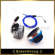 19mm Carburetor + 58mm Air Filter + Gas Throttle Cable For 49cc 50cc 60cc 66cc 80cc 2 Stroke Engine Motorized Bicycle Push Bike. 2024 - buy cheap