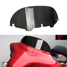 Capa de para-brisa de motocicleta, 5 ", para harley touring electra glide flhtc flhx fl 2014-2020 2024 - compre barato
