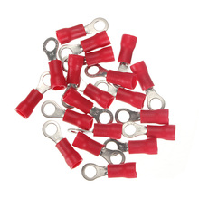 20Pcs 0.5-1.5mm Ring Ground Insulated Electrical Crimp Terminal Electrical Equipment Supplies 2024 - buy cheap