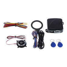 car alarm System tactile Start buttons Engine Push  RFID Safe Lock Ignition Switch Keyless Entry Starter Lock Keyless System 2024 - buy cheap