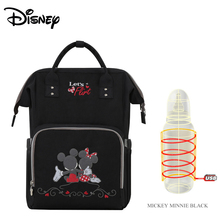 Disney-Bolsa de aislamiento térmico de alta capacidad para biberones de bebé, bolsas de pañales, Oxford, USB, versión mejorada 2024 - compra barato