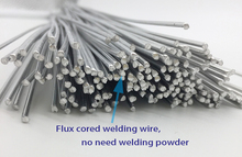 20pcs-100pcs 2mm*50cm flux cored aluminum welding wire No need aluminum powder Instead of WE53 copper aluminum welding rod 2024 - buy cheap