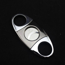 COHIBA Double Blades Stainless Steel Sharp Cigar Cutter Knife Pocket Gadget Zigarre Cuban Smoking Accessories Guillotine 152WJH 2024 - buy cheap