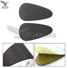 Motorcycle Protector Anti slip Fiber Tank Pad tank Side Traction 3M Sticker For cruise 883 1200 universal 2024 - buy cheap