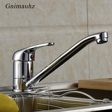 Classic Style Kitchen Faucet Brass Single Handle Cold and Hot Water Tap 360 Degree Rotation Tap 2024 - buy cheap