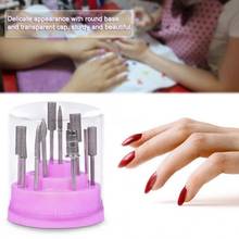 manicure vacuum cleaner 48 Holes Storage Box Manicure Drill Bits Holder Container Display Case Organizer Manicure Tool nail art 2024 - buy cheap