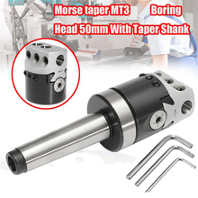 1 Set 50Mm Mt3-M12 Universal Usage Boring Head With Morse Taper Shank For Lathe Milling Tool 2024 - buy cheap