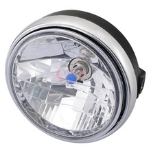 7 "мотоциклетные Ретро головной светильник Cafe Racer Передний фонарь на голову светильник для Honda CB400 / CB500 / CB1300 поплавок на заказ 2024 - купить недорого