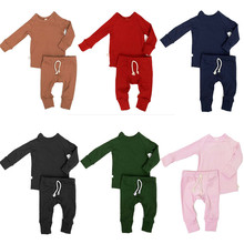 Baby Casual Tracksuit Sets Baby Kids Boys Clothes Long-sleeved Tops+ Pants 2PCS Baby Children Spring Autumn Cotton Clothing 2024 - buy cheap