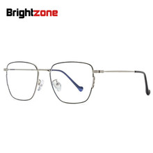 Brightzone Anti Blue Rays Computer Glasses Men Gaming Protection Myopia Spectacles Prescription Women Frame Vintage Eyeglasses 2024 - buy cheap