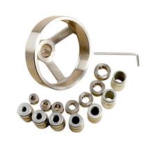 16 Piece Special Drilling Aid Set Stainless Steel Straight Hole Locator Spacing Ring Woodworking Drilling Locator 2024 - buy cheap