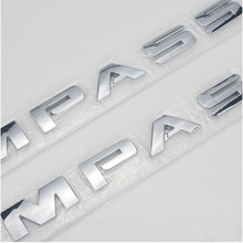 JDM 3D Car Stickers Compass Logo Emblem For Jeep Patriot Compass Emblem Nameplate Badge Decal Car Door Side Fender Logo Stickers 2024 - buy cheap