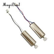 MagiDeal Good Quality 2Pcs Metal CW CCW Copper Teeth Motor Electrical Machine for MJX X600 RC Drone Quadcopter Parts 2024 - buy cheap