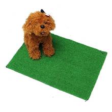 Pet Dog Cat Artificial Grass Toilet Mat Indoor Potty Trainer Grass Turf Pad Pet Supplies 2024 - buy cheap