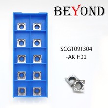 BEYOND SCGT 09T302 09T304 09T308 SCGT09T302-AK SCGT09T304-AK SCGT09T308-AK H01 Copper Aluminum Carbide Inserts Lathe Tools CNC 2024 - buy cheap