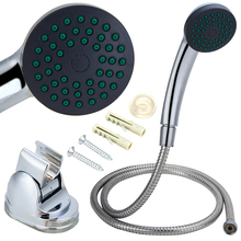 Mayitr 3pcs Bathroom Shower Head Set Handheld Spray Shower Head + Bracket + Flexible Horse For Bath Shower Accessories 2024 - buy cheap