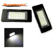 Luces LED para coche, luz de matrícula de 12V, 18SMD, para BMW E39, M5, E5, E90, E90, E92, E93, E70, E71, X5, X6, M3, 2 uds. 2024 - compra barato