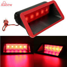 Universal 12V Car 5 LED Warning Rear Tail 3rd Third Brake Stop Fog Light High Mount Lamp Red 2024 - buy cheap