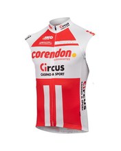 Windstopper 2019 CORENDON-CIRCUS  TEAM 2 COLORS Sleeveless Cycling Jacket Vest Gilet Mtb Clothing Bicycle Maillot Ciclismo 2024 - buy cheap